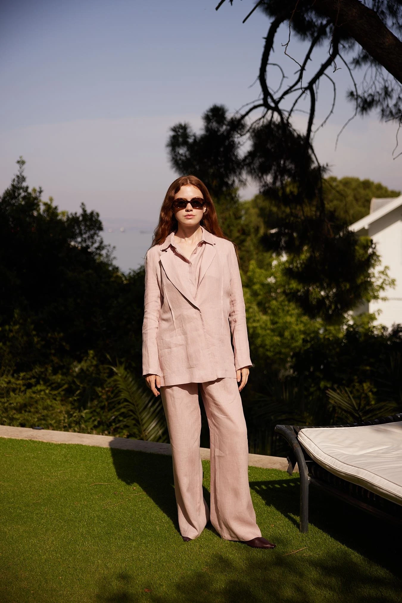 PUDRA NİQOZZA 30109 ALBİ KETEN HAVUÇ PANTOLON