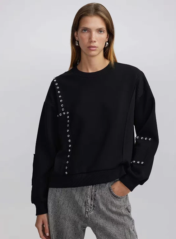 SİYAH İPEKYOL 91040 SWEATSHIRT