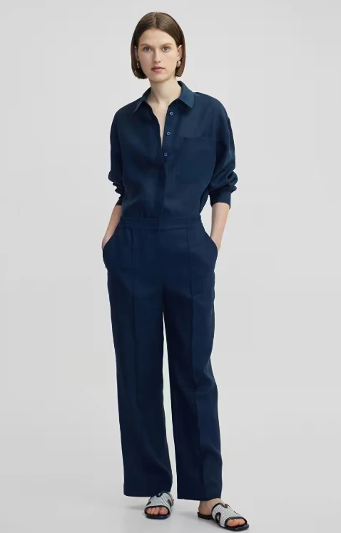 LACİVERT İPEKYOL 3240 PANTOLON