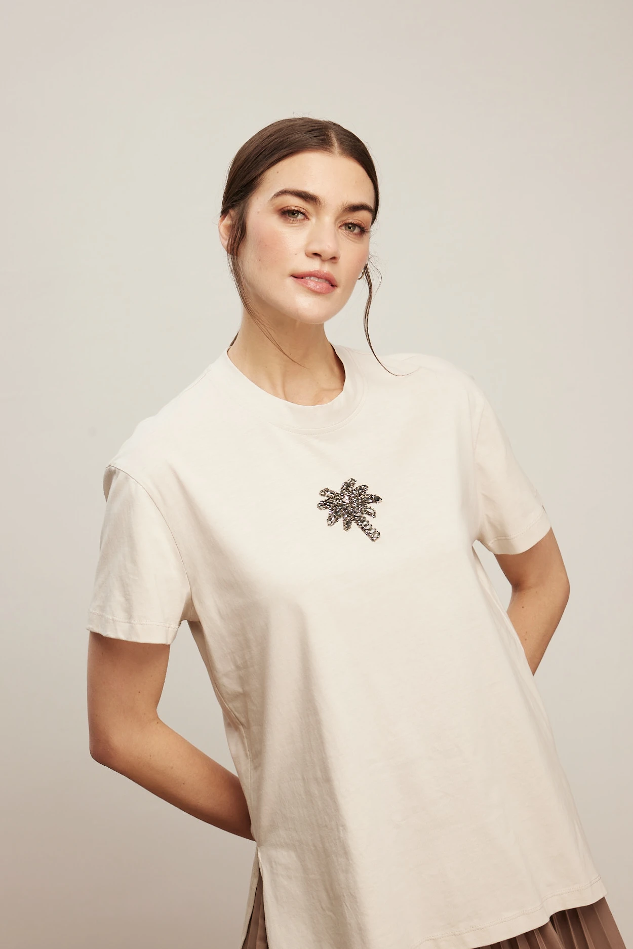 KREM VENÖVE LOLA T-SHIRT