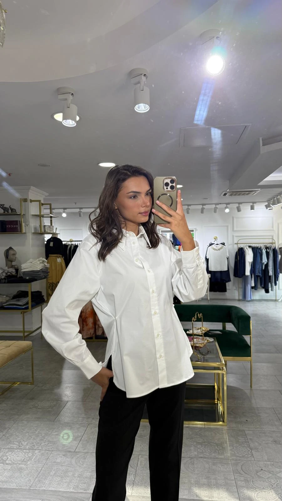 KEMİK EXQUİSE INARA GÖMLEK