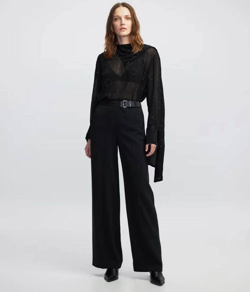 SİYAH İPEKYOL 3104 PANTOLON