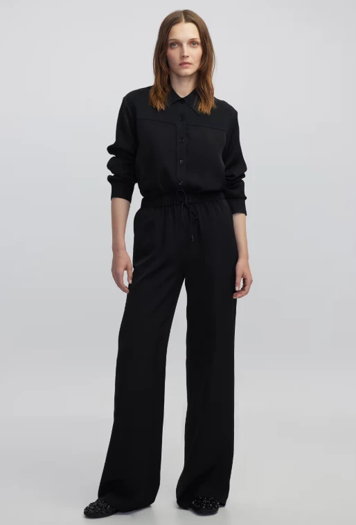 SİYAH İPEKYOL 3106 PANTOLON