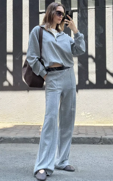 GRİ İPEKYOL 3080 PANTOLON