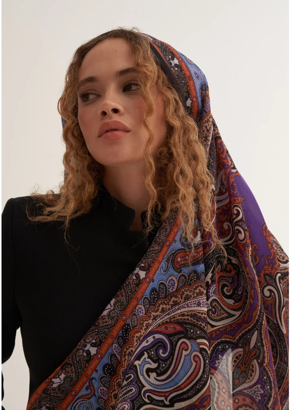 PURPLE LİORA MORENO SİLK PURPLE LİORA