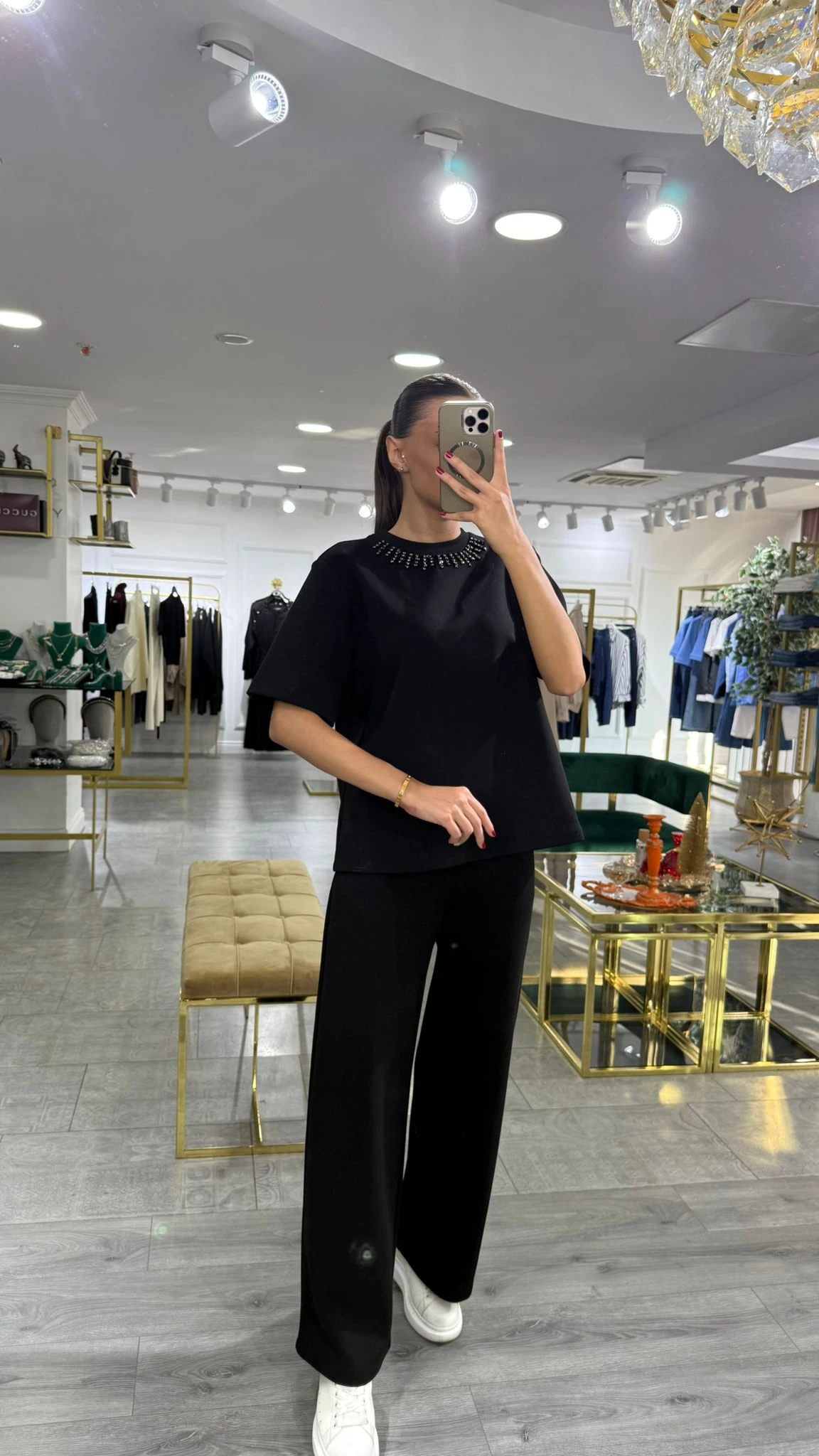 SİYAH EXQUİSE DANAE Ö.PANTOLON