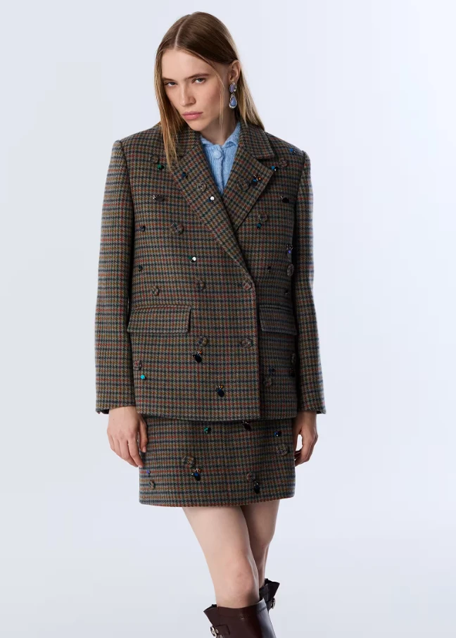 KAHVERENGİ İPEKYOL 6020 BLAZER