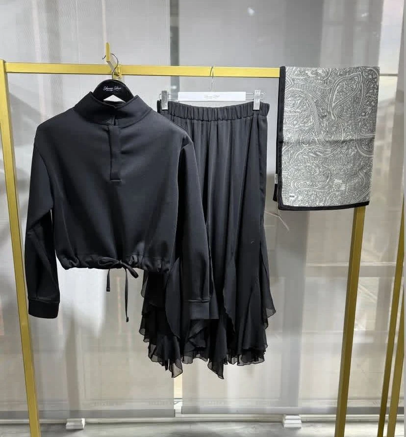 SİYAH VENÖVE MİRA SWEAT