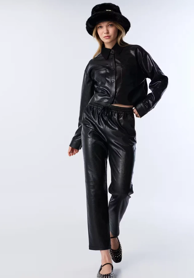 SİYAH TWİST 3209 PANTOLON