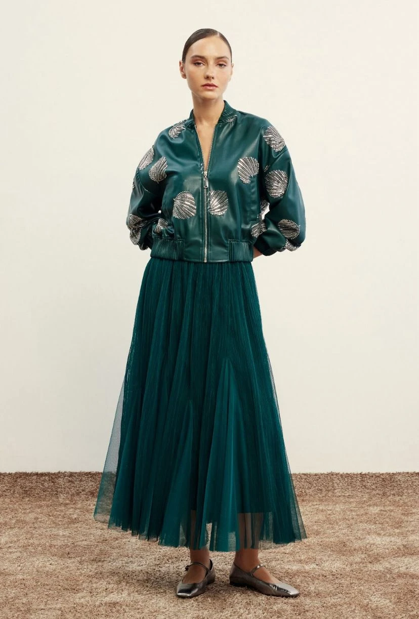 YEŞİL VENÖVE FİNN ETEK