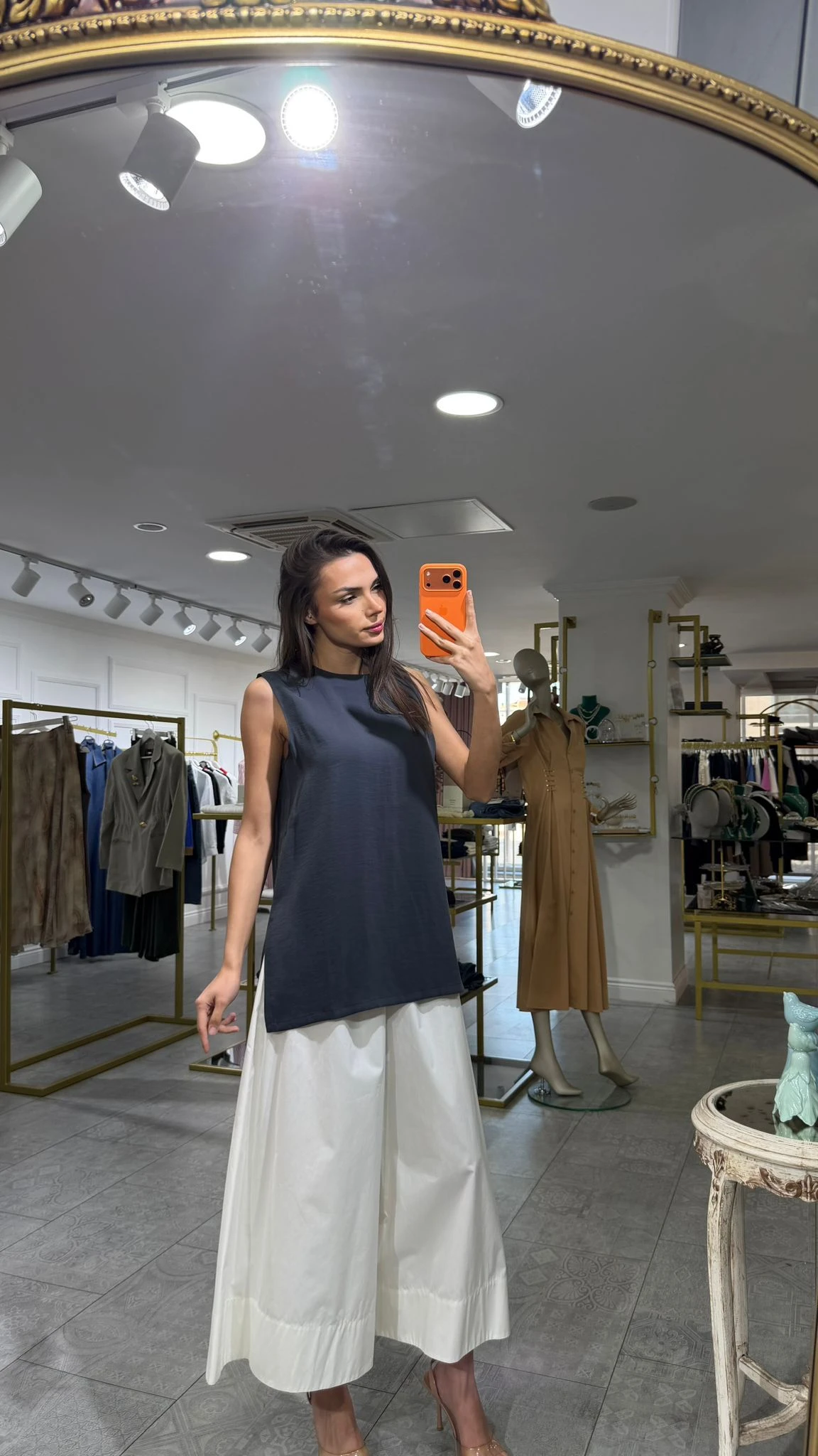 ANTRASİT VENÖVE MAYLA BLUZ