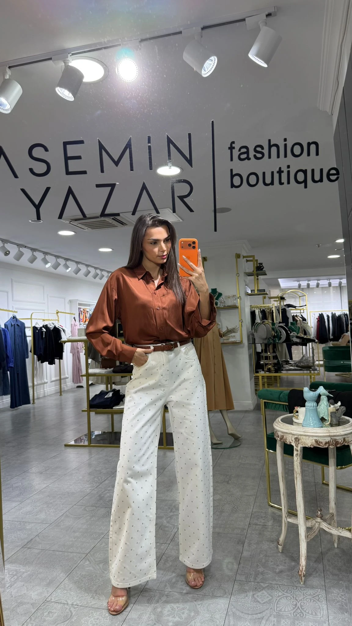 BEYAZ EXQUİSE LILYY D.PANTOLON