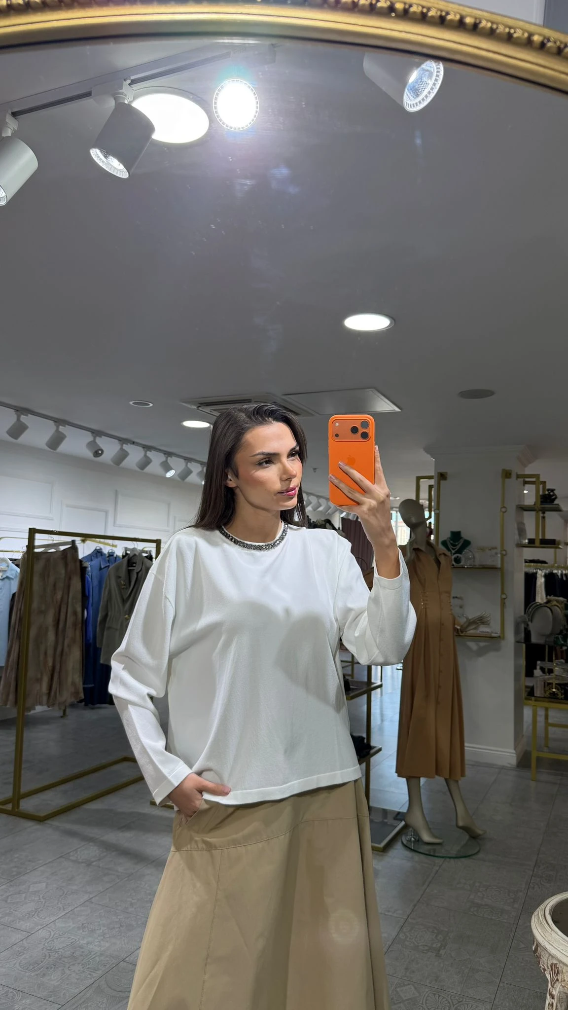 BEYAZ VENÖVE MYLES BLUZ