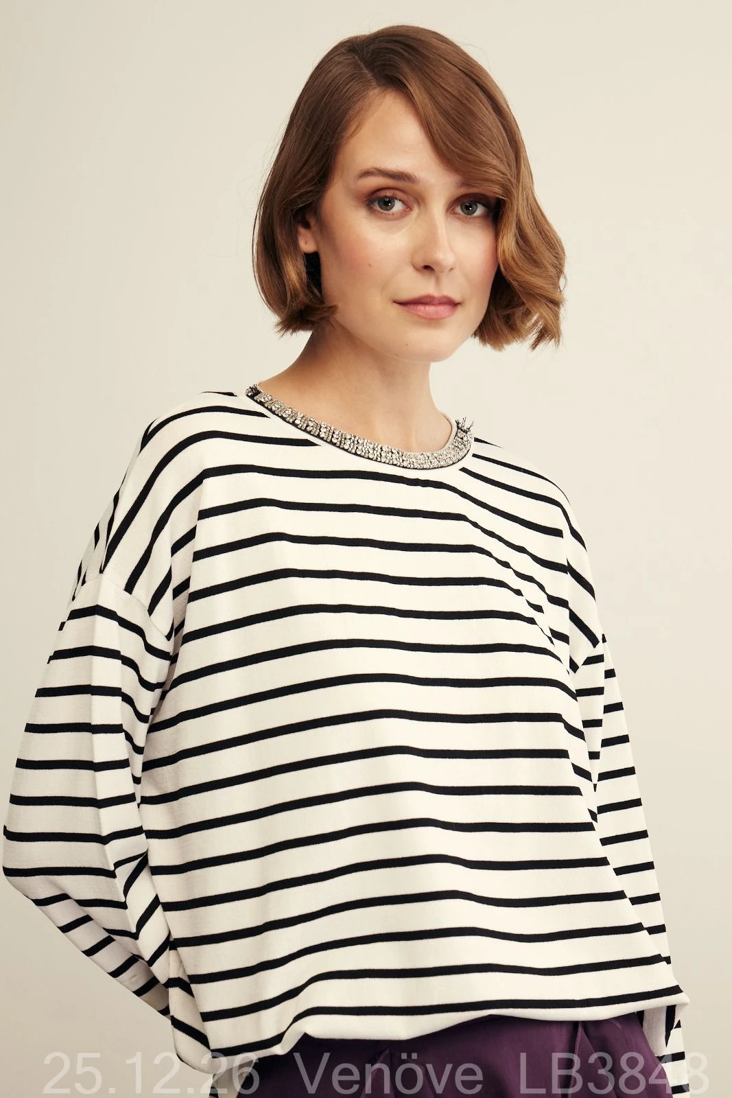 ÇİZGİLİ VENÖVE MYLES BLUZ