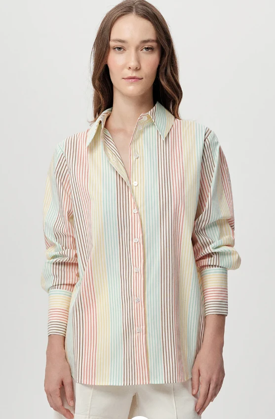 ÇOK RENKLİ EXQUİSE OCTAVIE GÖMLEK