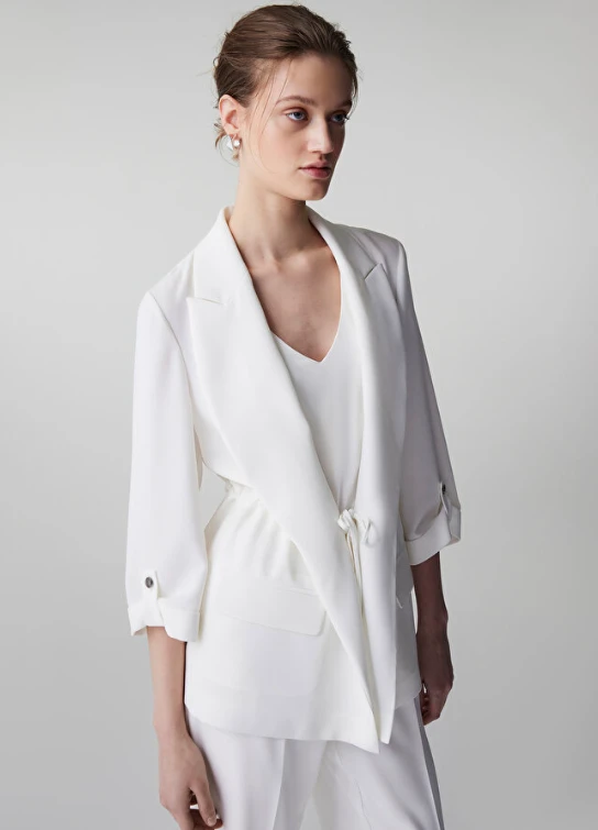 EKRU İPEKYOL 6026 BLAZER