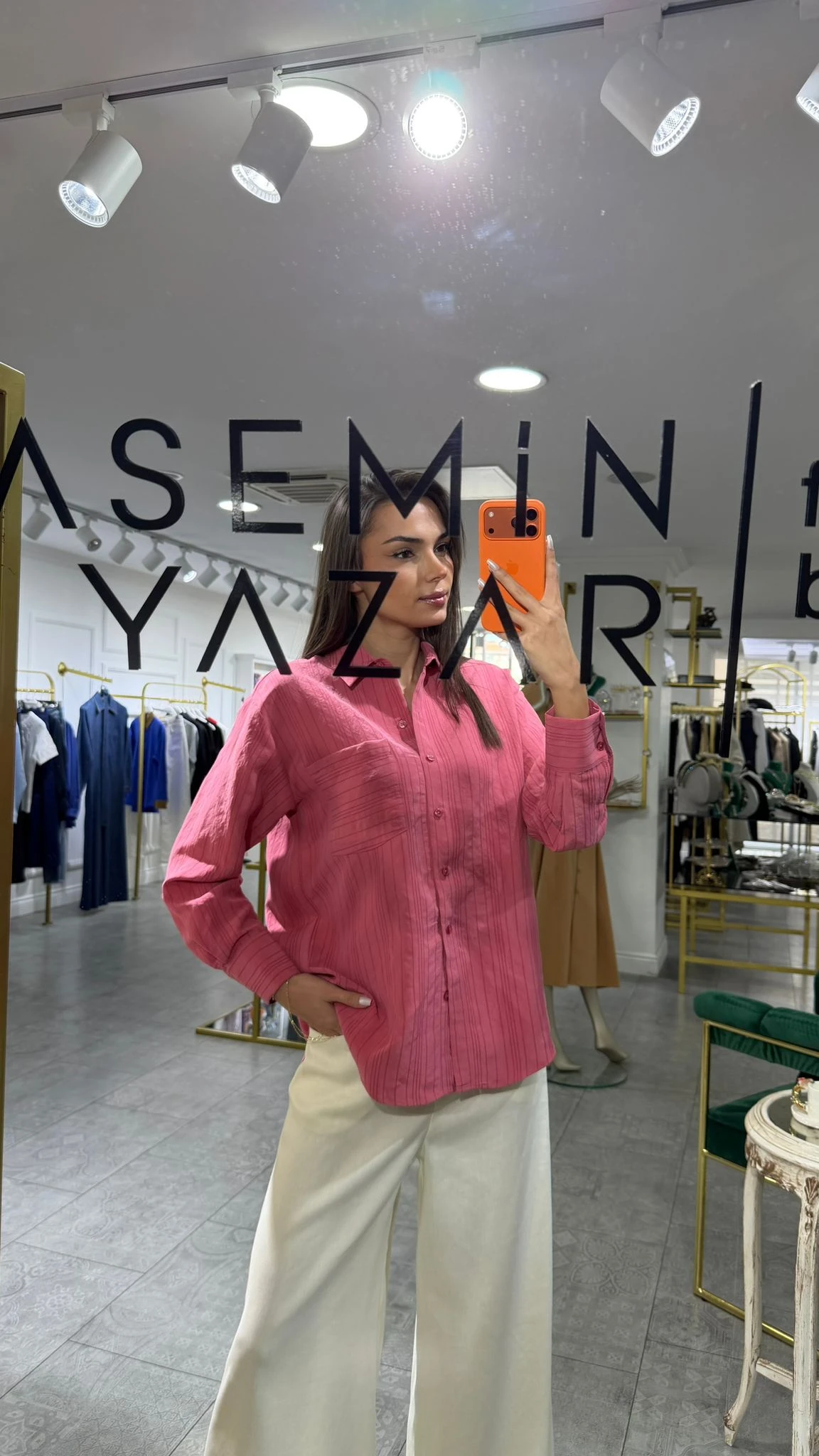 GÜL KURUSU İPEKYOL 5157 GÖMLEK