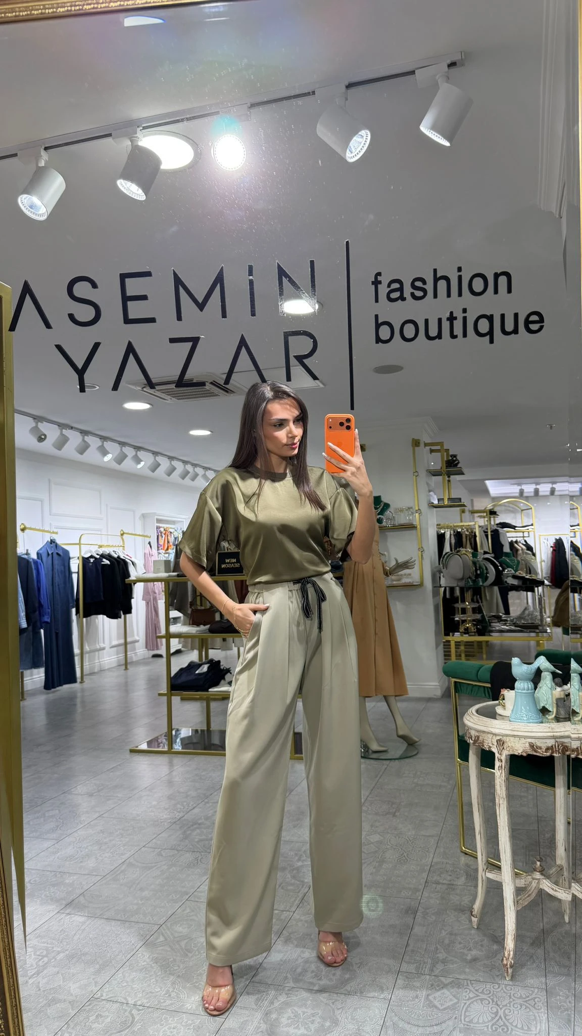 HAKİ İPEKYOL 6083 BLUZ