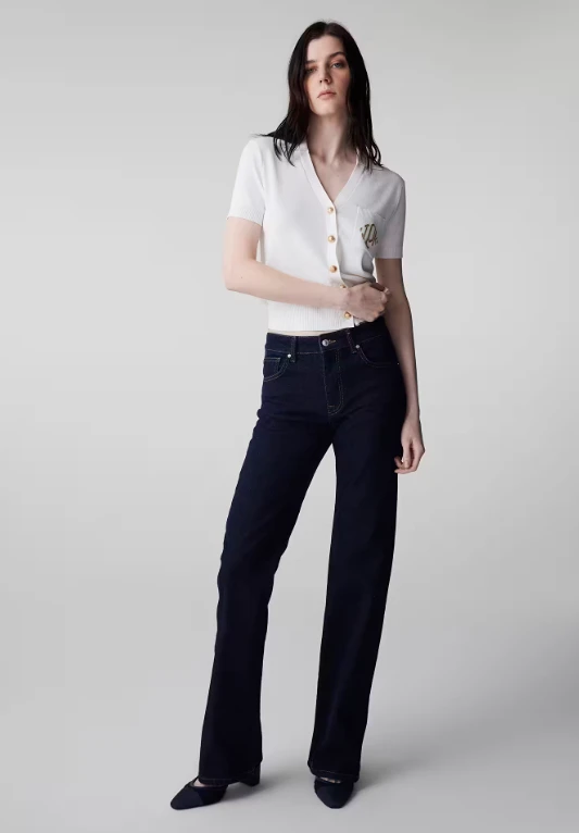 LACİVERT İPEKYOL 18013 JEAN PANTOLON