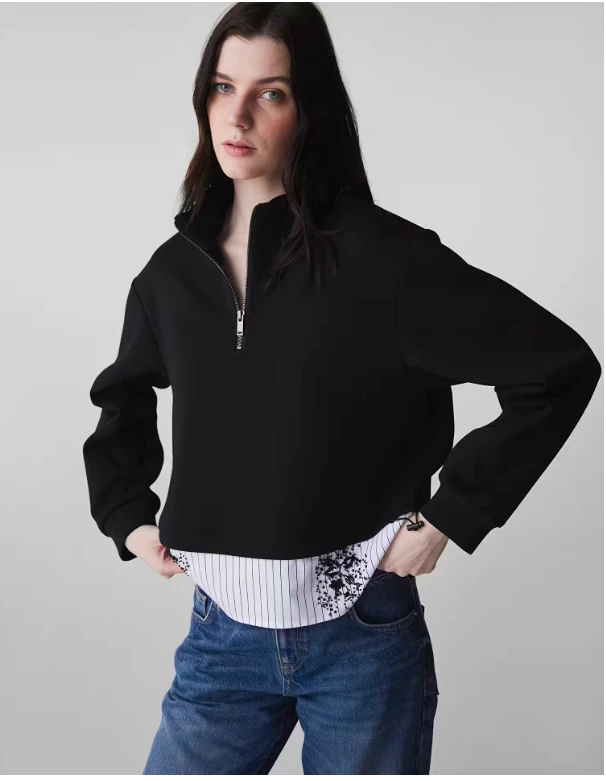 SİYAH BERLOUİS 1014 T-SHİRT