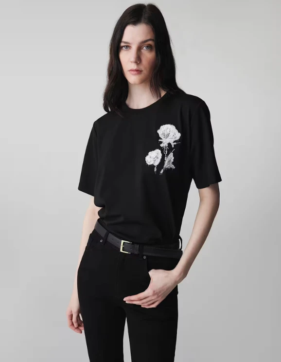 SİYAH İPEKYOL 70105 T-SHİRT