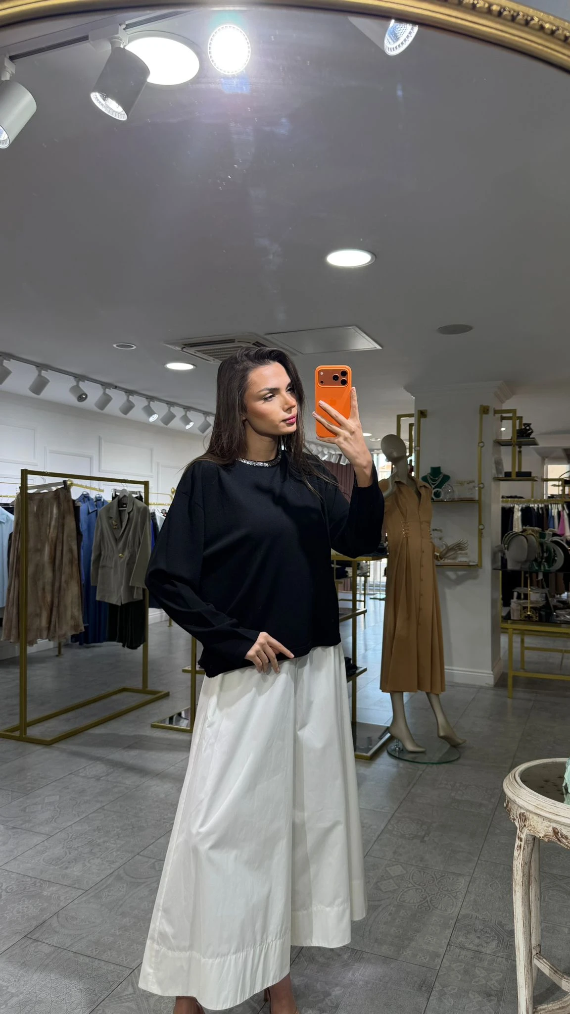 SİYAH VENÖVE MYLES BLUZ