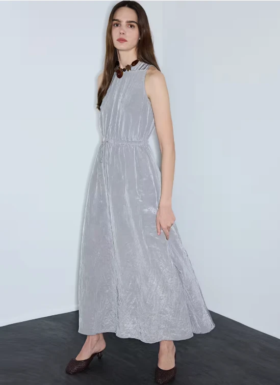 GRİ İPEKYOL 2390 ELBİSE