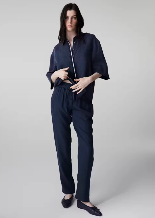 LACİVERT İPEKYOL 3151 PANTOLON