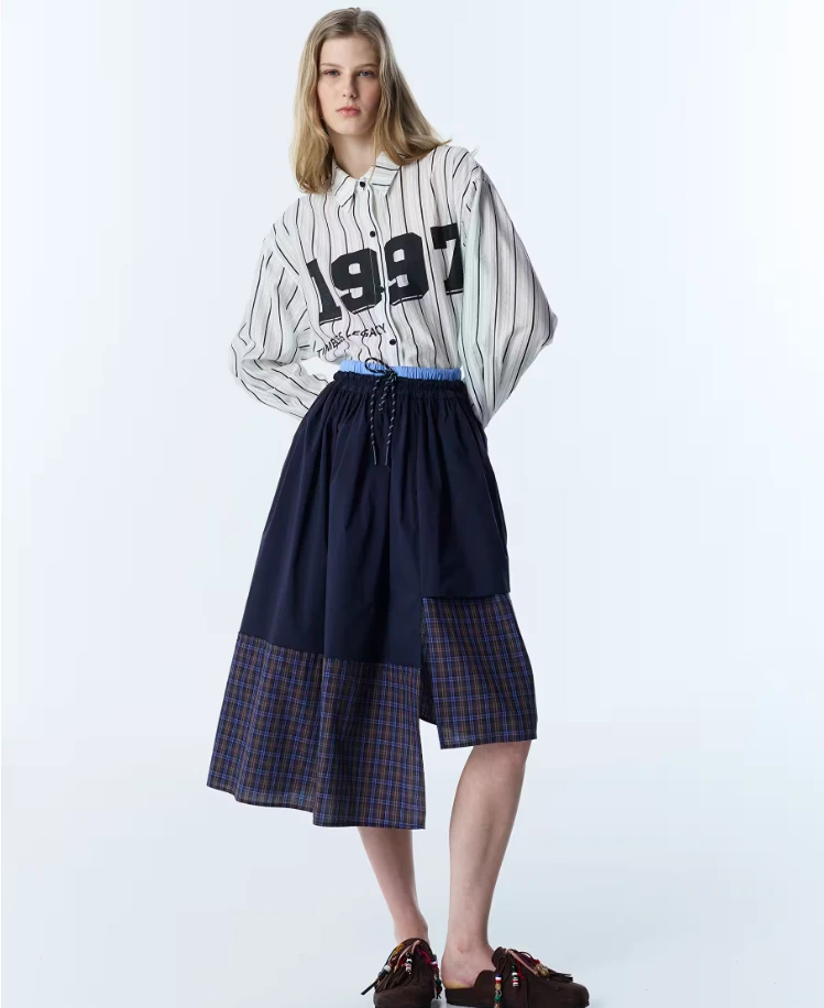 LACİVERT TWİST 4075 ETEK