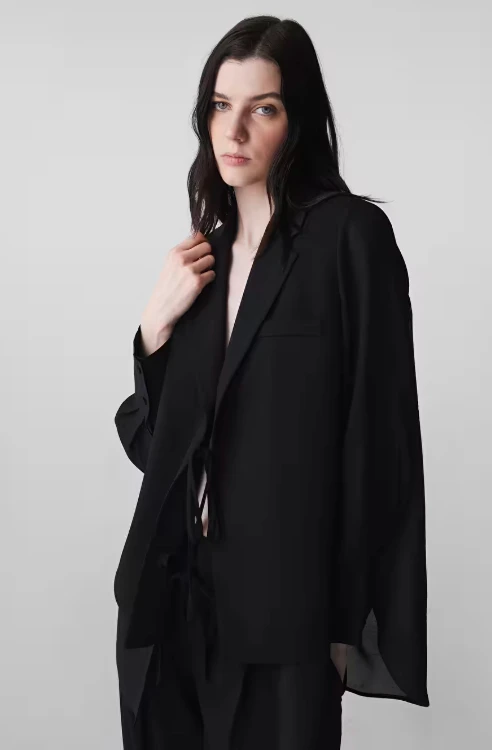 SİYAH İPEKYOL 6019 BLAZER