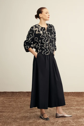 SİYAH VENÖVE MARİ CEKET