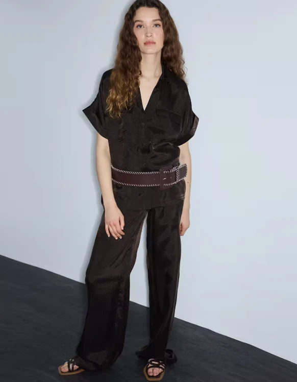 KAHVERENGİ İPEKYOL 3245 PANTOLON