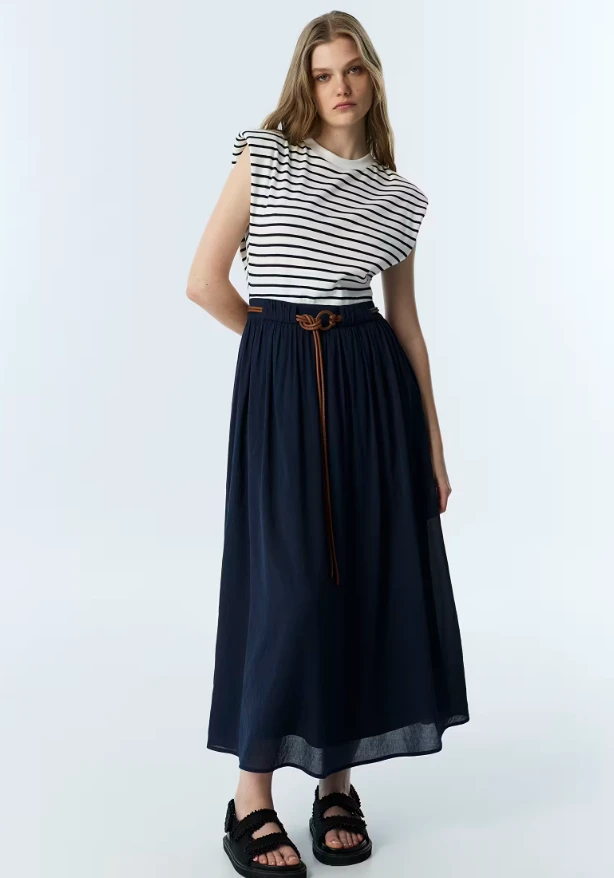 LACİVERT TWİST 2421 ELBİSE