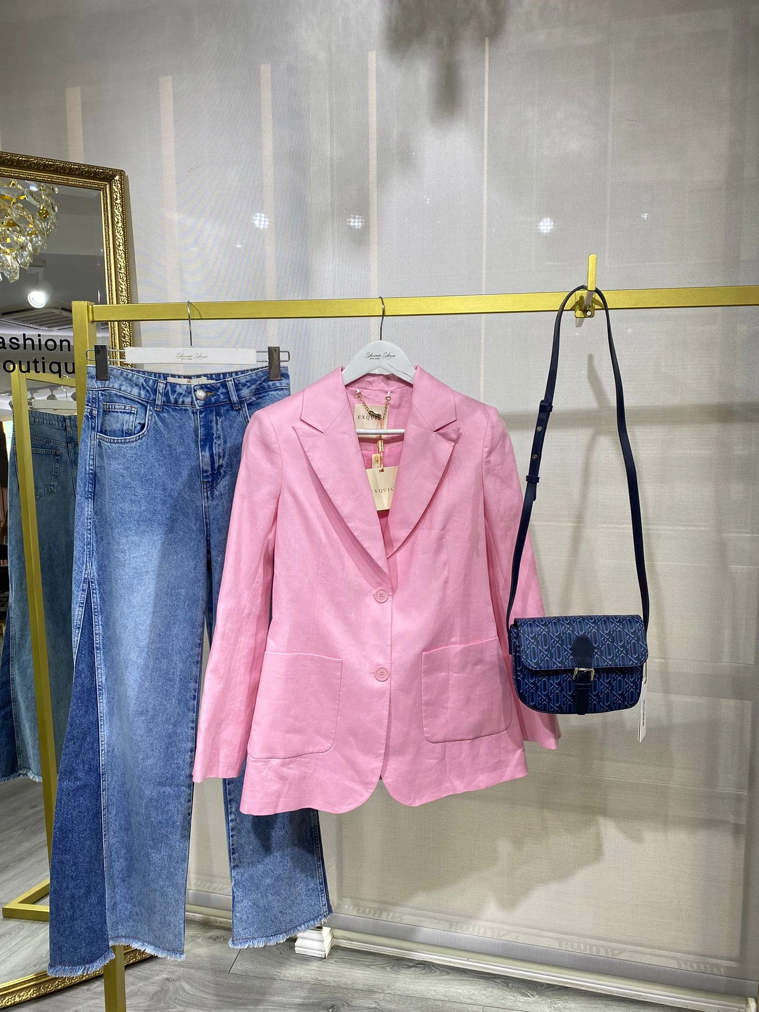 PEMBE EXQUİSE COSETTE CEKET