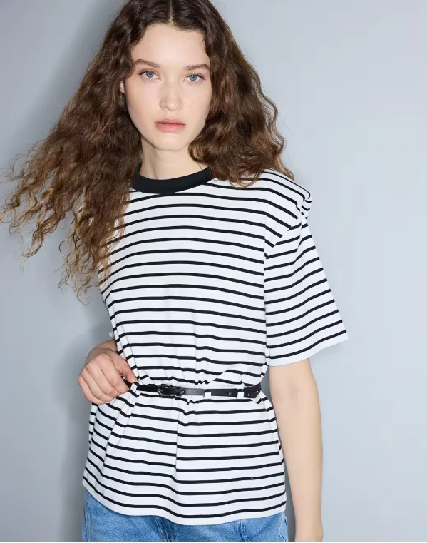 SİYAH İPEKYOL 70237 T-SHİRT