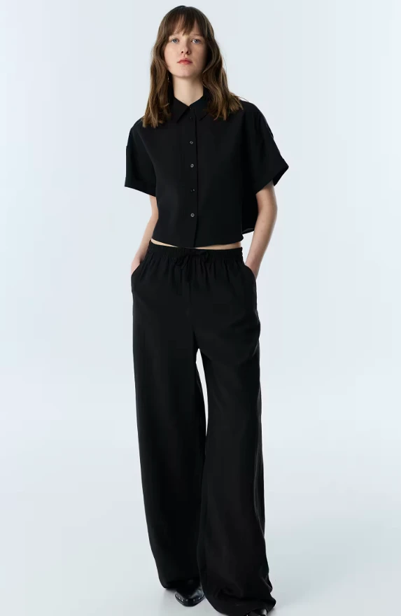 SİYAH TWİST 3262 PANTOLON